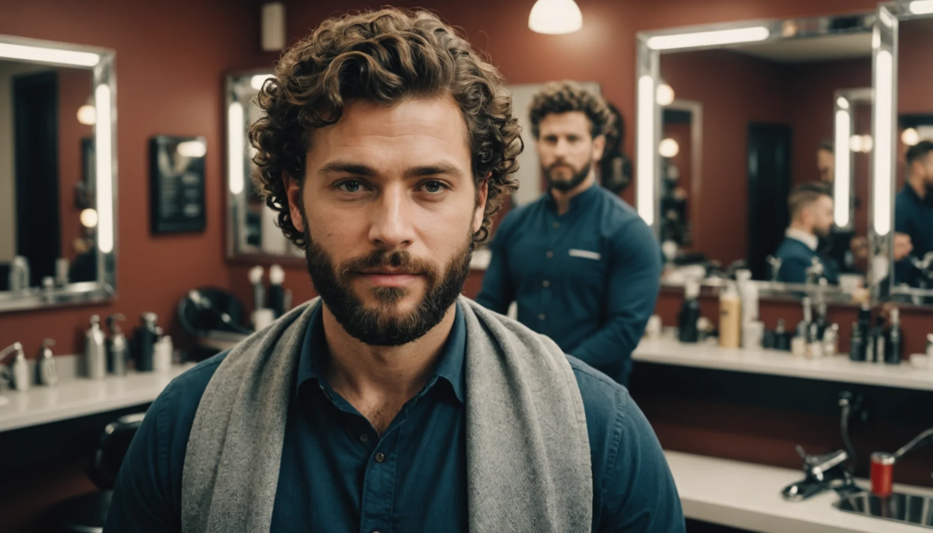 barbe qui boucle