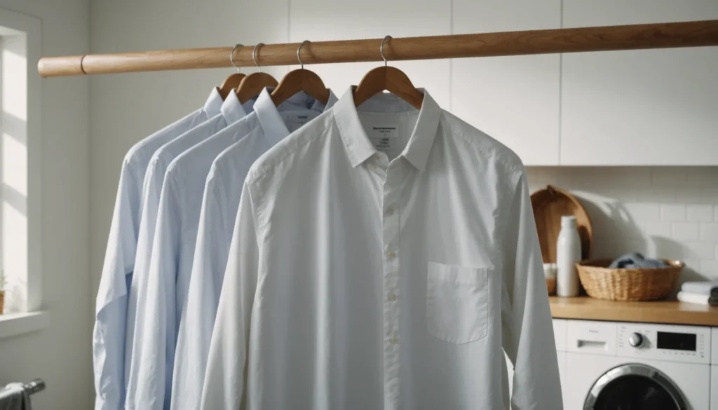 blanchir une chemise