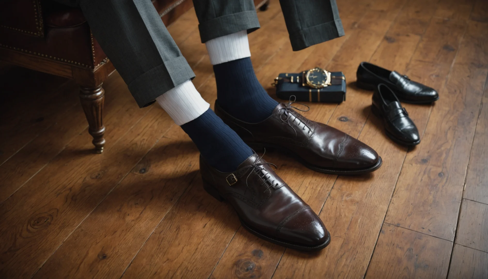 porte chaussette homme