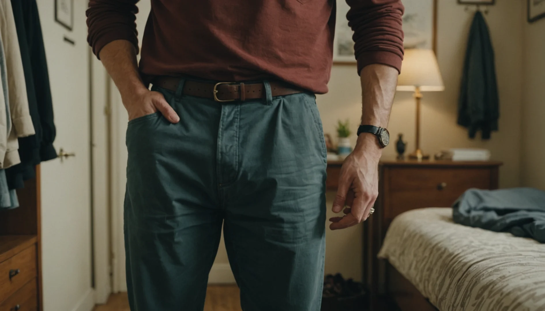 pantalon qui descend