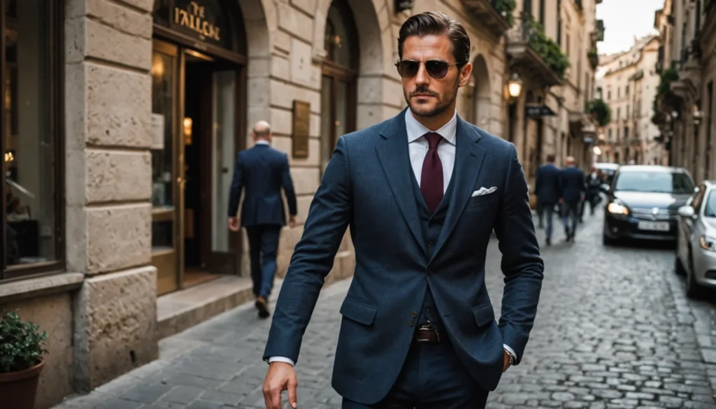 veste italienne homme