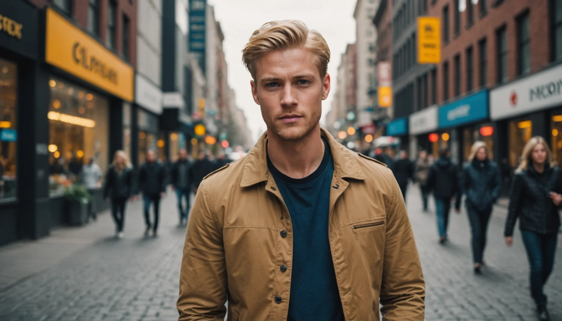 coloration blond pour homme
