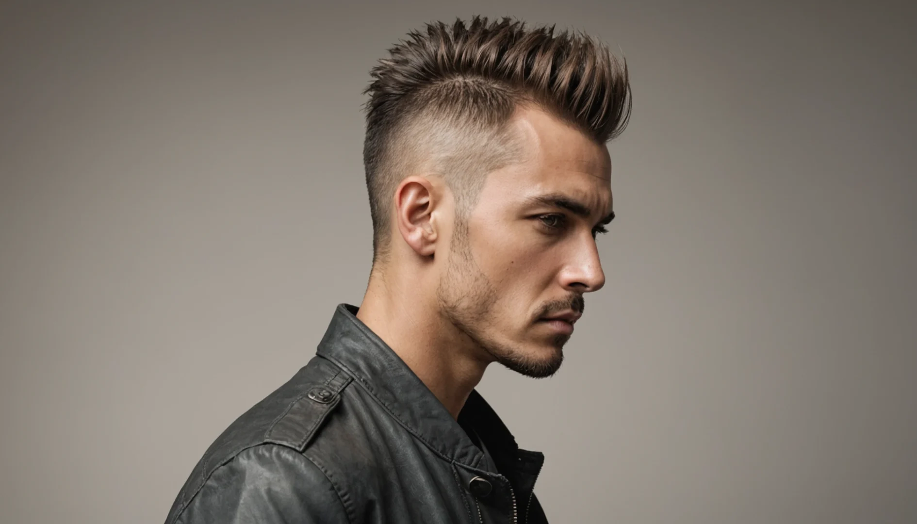 coupe iroquoise homme courte