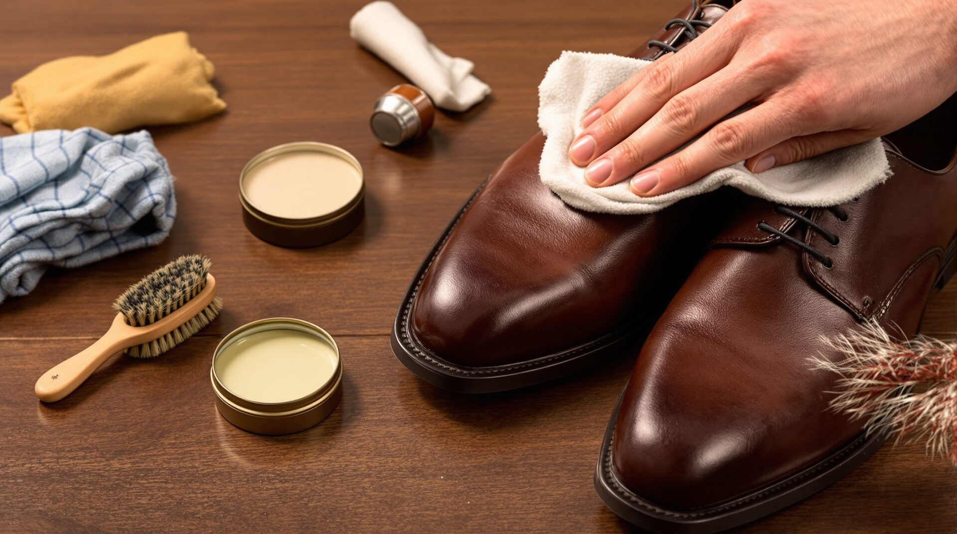 cirage de chaussures