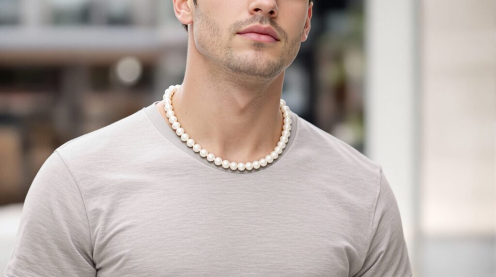 Pourquoi le collier de perles pour homme est-il devenu incontournable ?