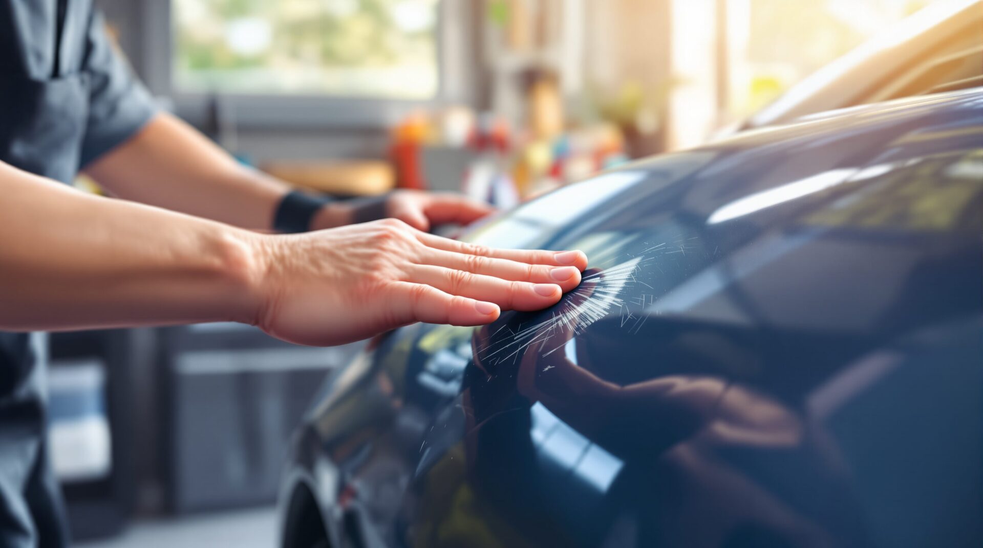 comment effacer une rayure sur carrosserie