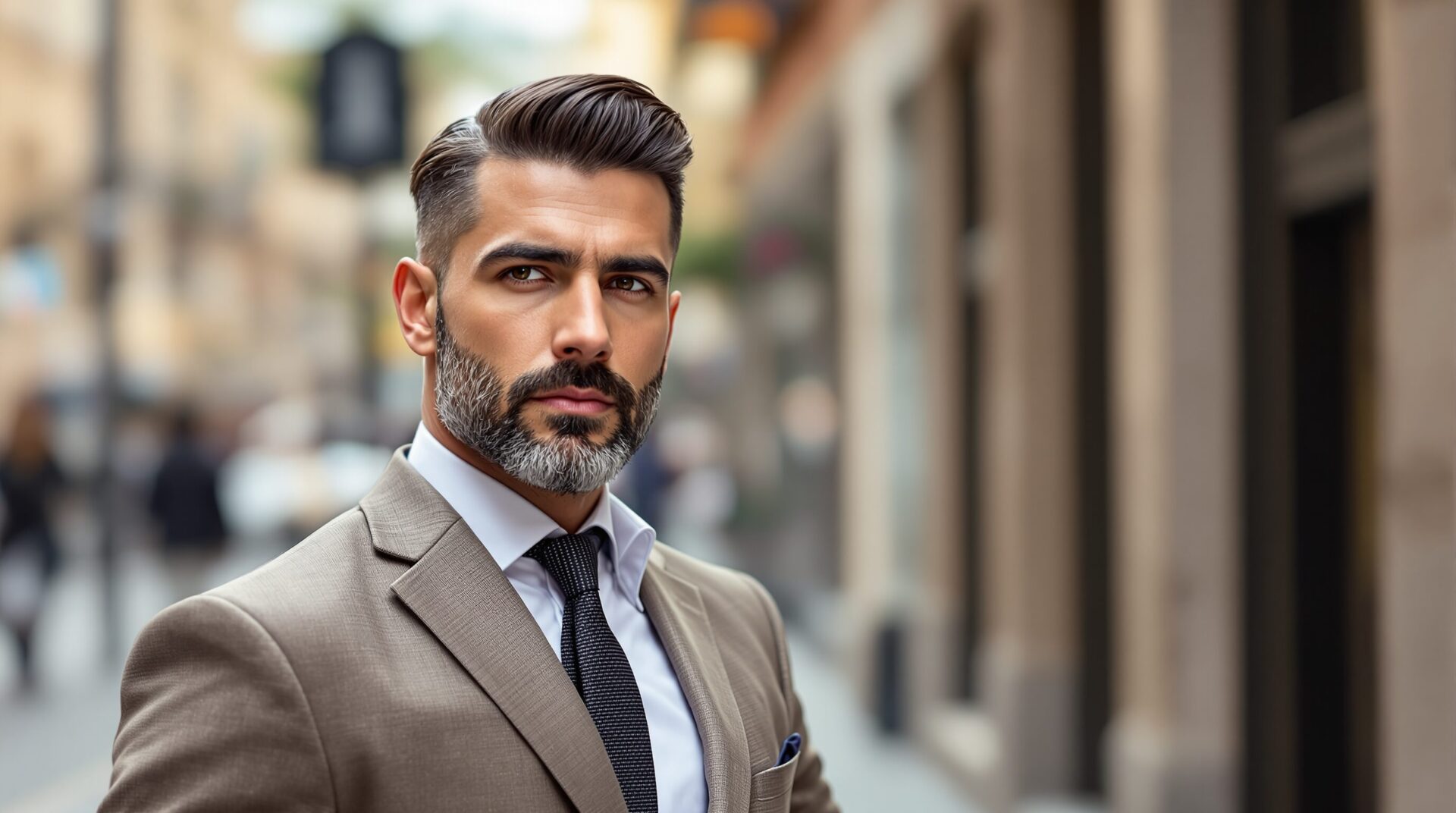 cheveux gominés italien