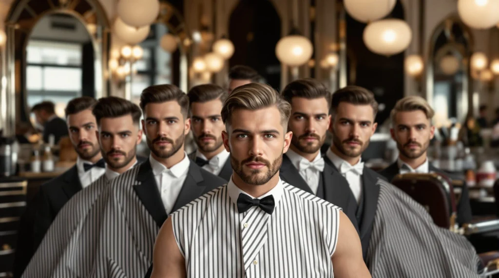 coiffure annee 20 homme