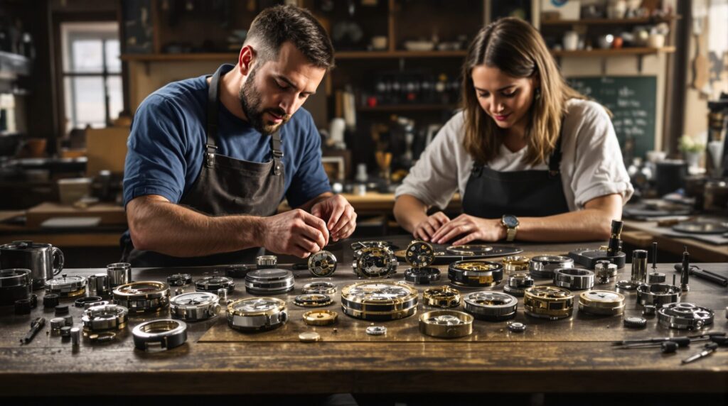 composant d une montre