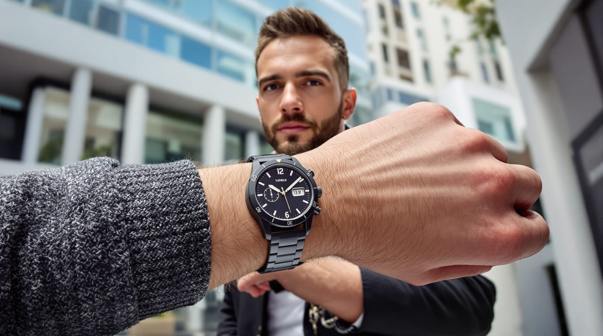 montre homme a la mode