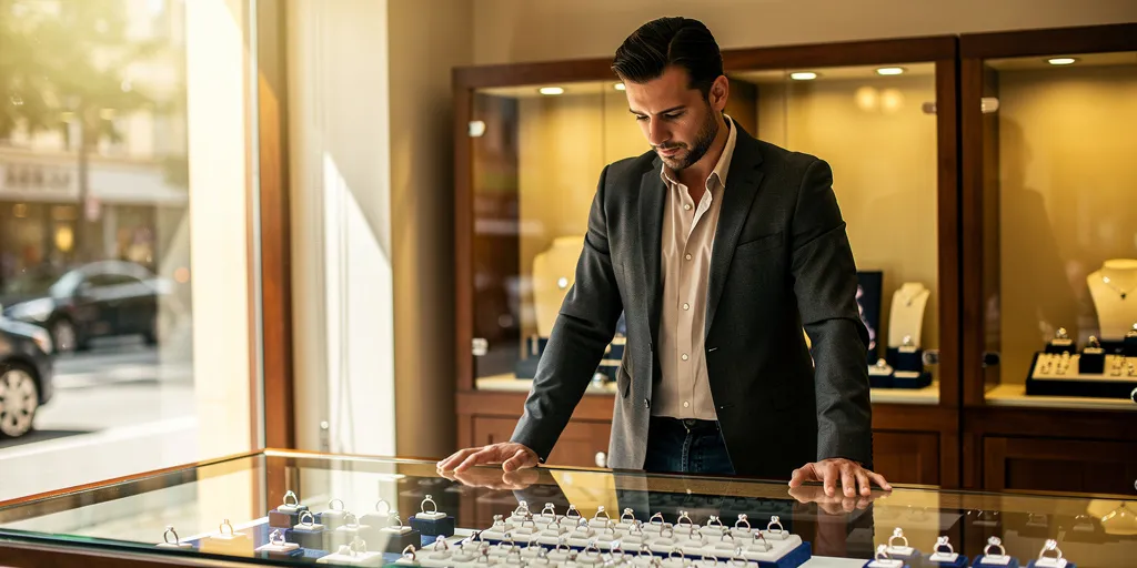 Pourquoi tant d’hommes repoussent le moment de choisir la bague de fiançailles ?