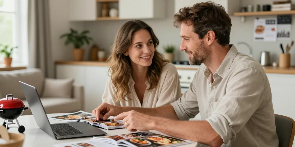 barbecue pour un mariage