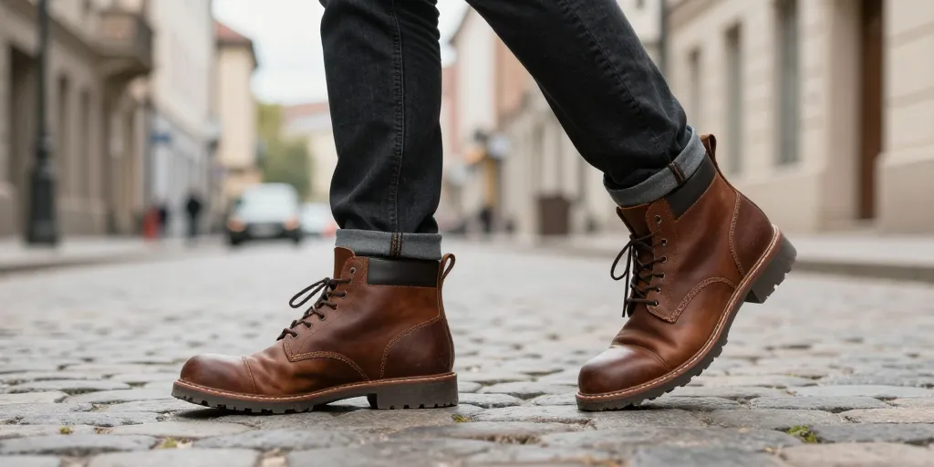 bottine homme bunker