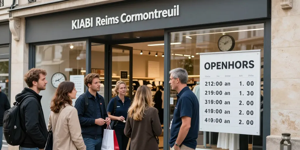 kiabi reims cormontreuil horaires