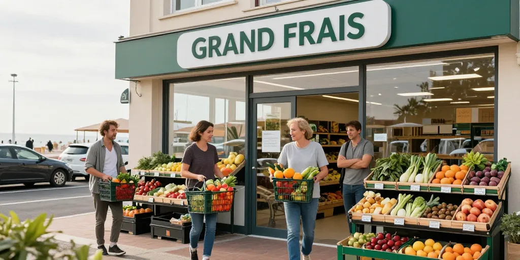photos de grand frais vaux sur mer