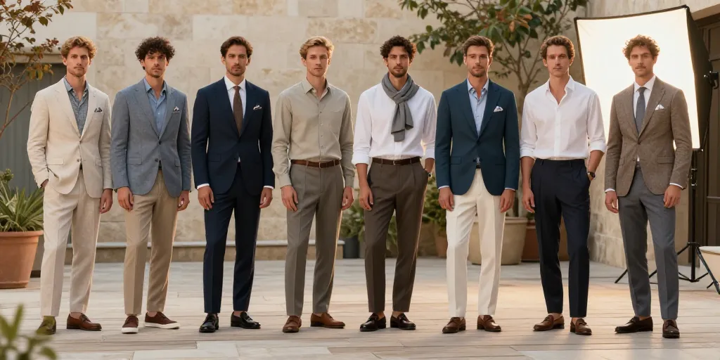 tenue mariage homme decontracte chic