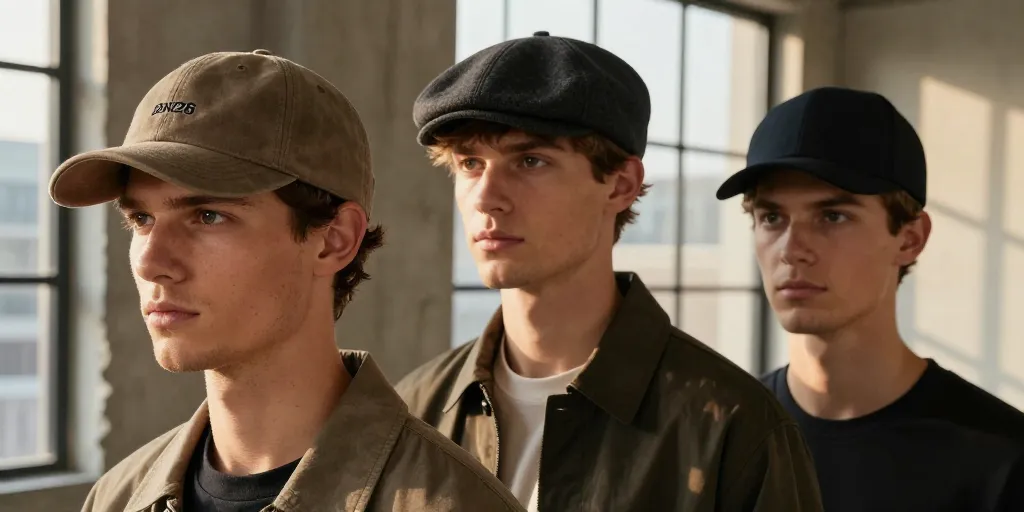 casquette homme a la mode