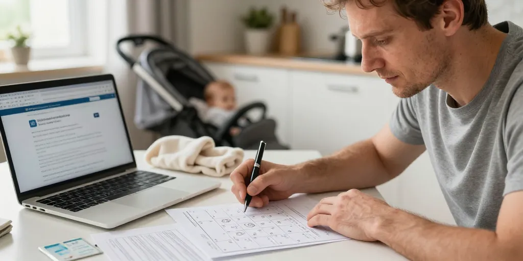 déclarer conge paternité