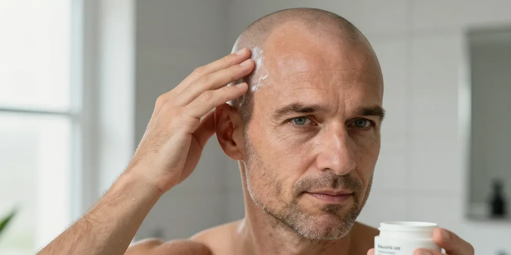 crème pour crâne rasé