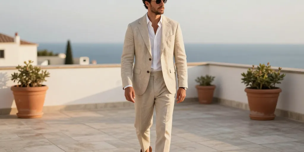 tenue chic ete homme