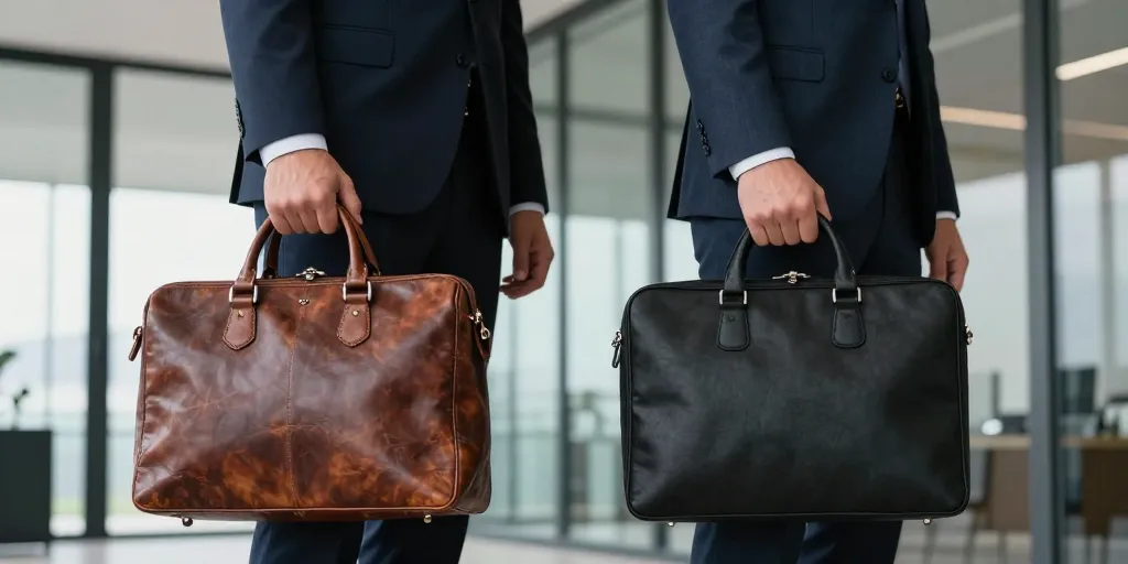 malette cuir homme