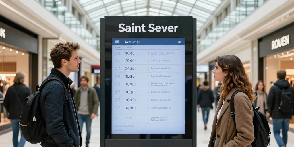 saint sever rouen horaires