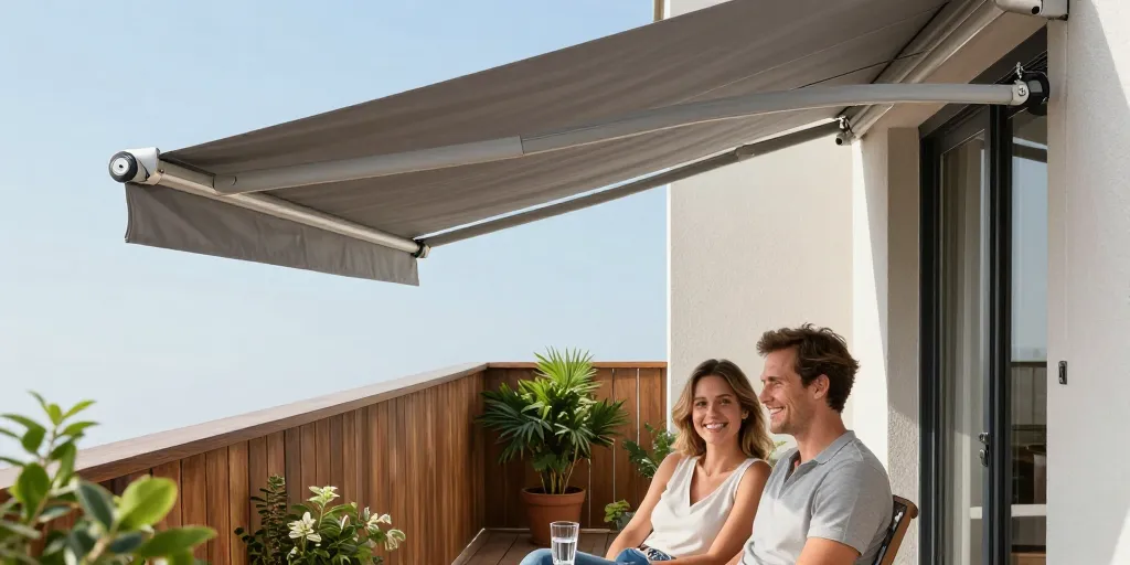 store exterieur sans percer