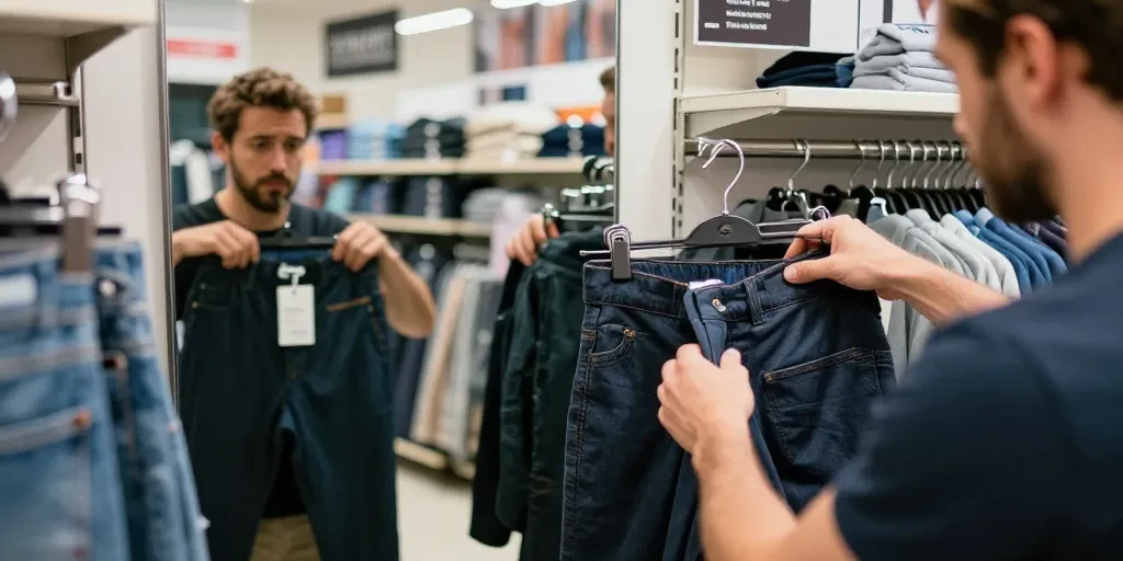 taille pantalon homme