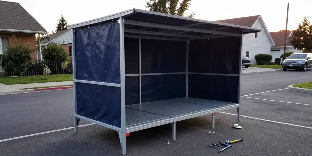 store banne fourgon